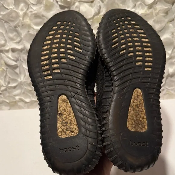 Yeezy Black and Tan Sneakers - Picture 6 of 6